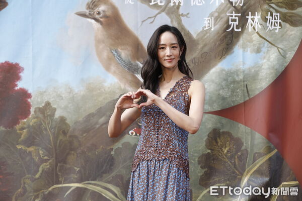 ▲▼張鈞甯「維也納美景宮百年花繪名作展」 開展記者會。（圖／記者湯興漢攝）