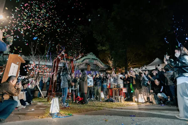 ▲桃園神社「大晦日・除夜の鐘」跨年活動。（圖／桃園神社提供）