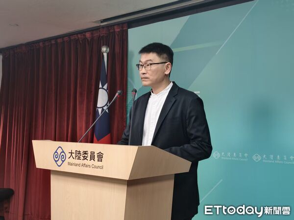 ▲▼  陸委會發言人梁文傑（2025.12.4）           。（圖／記者任以芳攝）