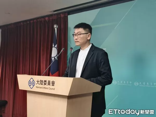 ▲▼  陸委會發言人梁文傑（2025.12.4）           。（圖／記者任以芳攝）