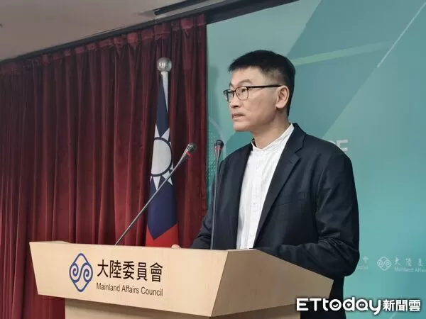 ▲▼  陸委會發言人梁文傑（2025.12.4）           。（圖／記者任以芳攝）