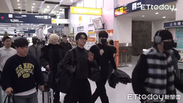 ▲▼ATEEZ抵達。（圖／記者劉亮亨攝）