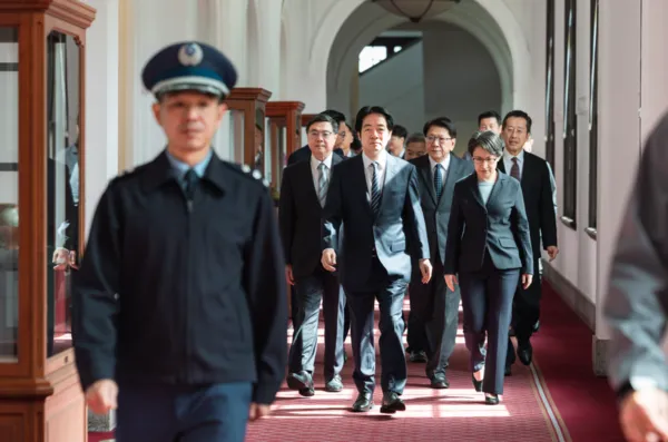 ▲▼總統賴清德主持「守護民主台灣國安行動方案」記者會。（圖／總統府提供）