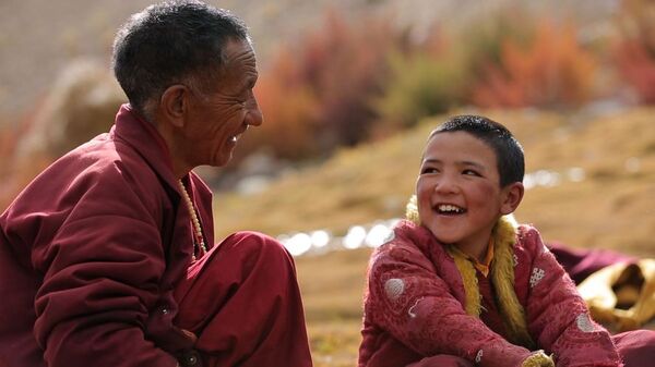 ▲《喇嘛與仁波切》劇照、西藏人權協會札西慈仁。（圖／聯影提供）