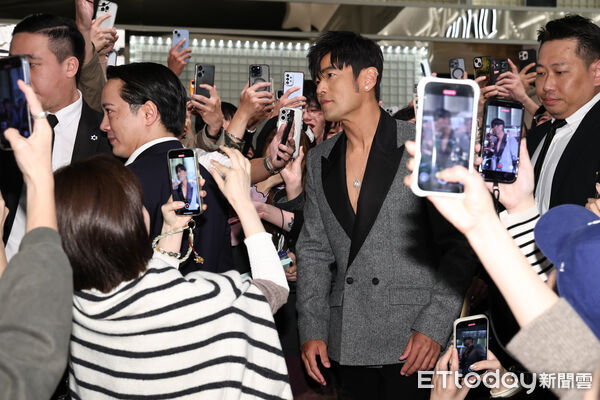 ▲▼   Dior台北101旗艦店節慶酒會-周杰倫 。（圖／記者黃克翔攝）