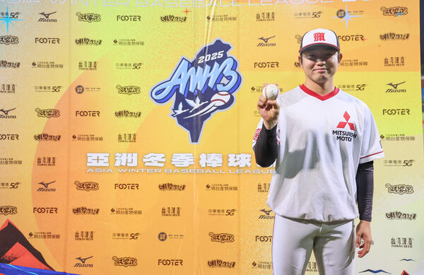 ▲秋山凌祐單場MVP            。（圖／中職提供）