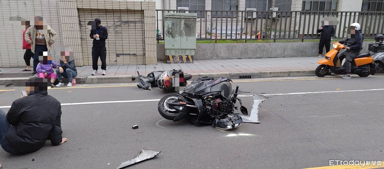 嬤載孫校門口違規遭撞飛！小一女童滾4圈　校方：加強交安宣導