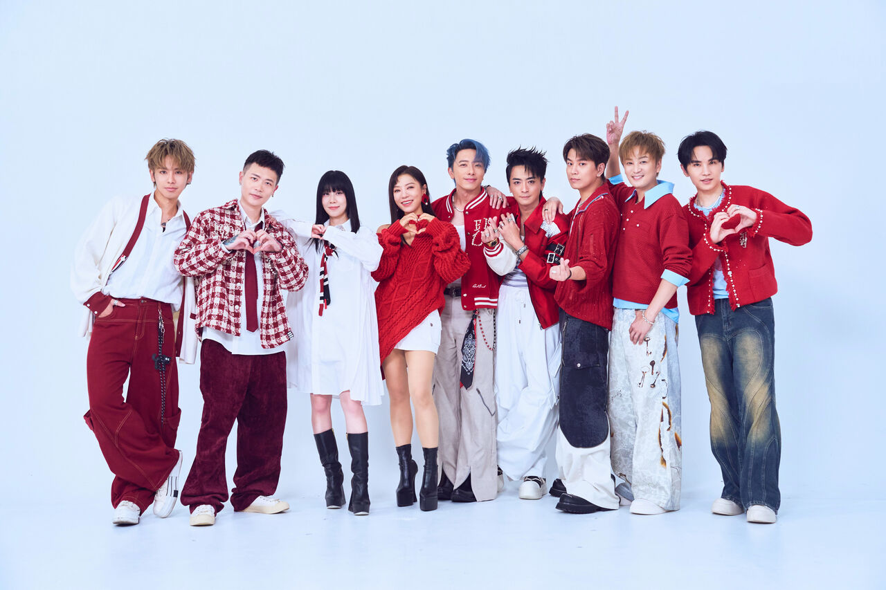 ▲▼Energy、丁噹、白安、鼓鼓、蕭秉治《Ho Ho Ho!》聖誕特輯上線。（圖／相信音樂提供）