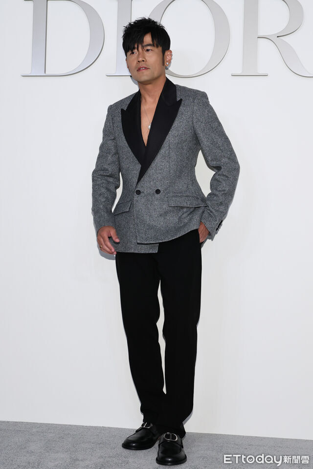 ▲▼   Dior台北101旗艦店節慶酒會-周杰倫 。（圖／記者黃克翔攝）