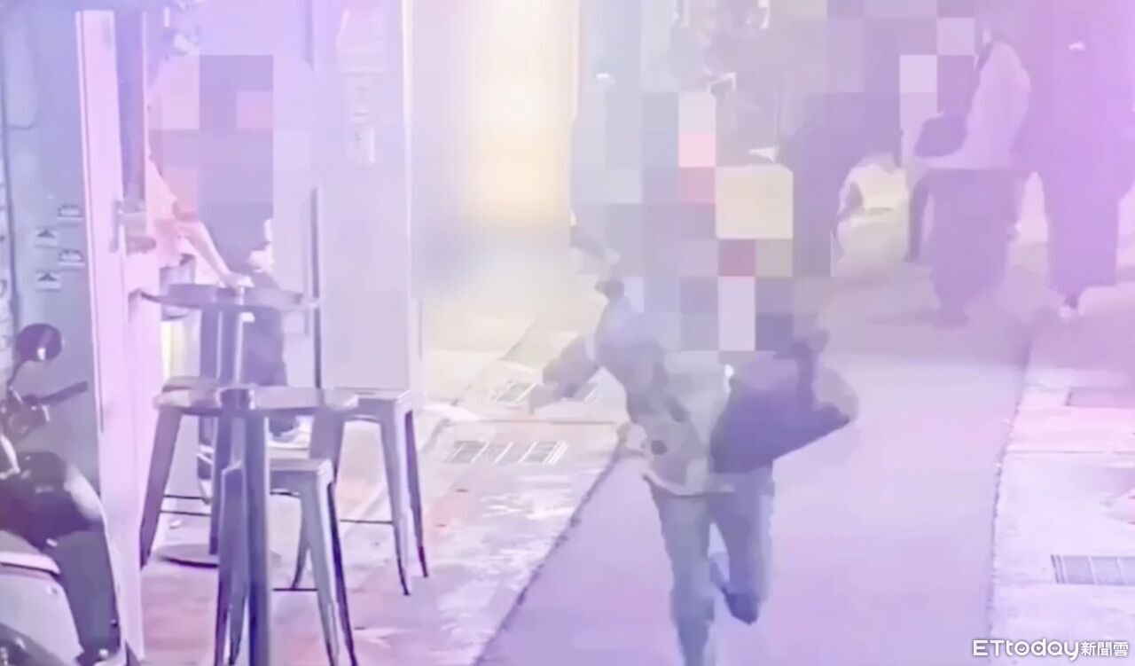 妙齡女西門町被推打...引出一票正義路人　沿路追逐畫面曝光