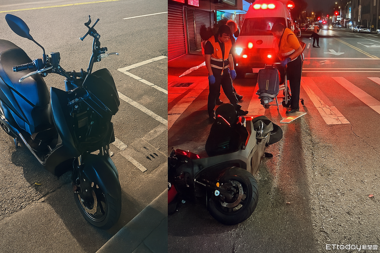 闖紅燈走斑馬線斷魂！大三生騎車撞死78歲嬤...撞擊畫面曝光