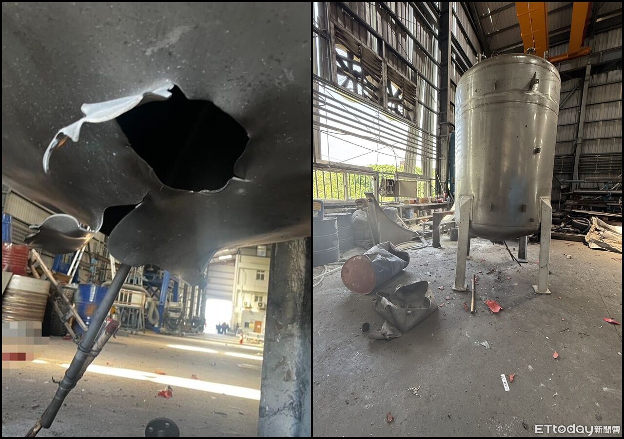桃園工人清洗化學儲槽「掃到撒旦之母」被炸飛 頭部破裂亡