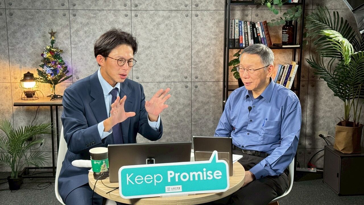 黃國昌「一副要被抓去的樣子」 柯文哲擔憂:還吹牛D槽很滿