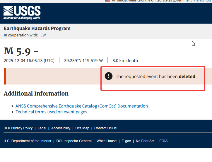 USGS罕見誤判?內華達突報「規模5.9強震」又秒刪 網瘋猜1原因