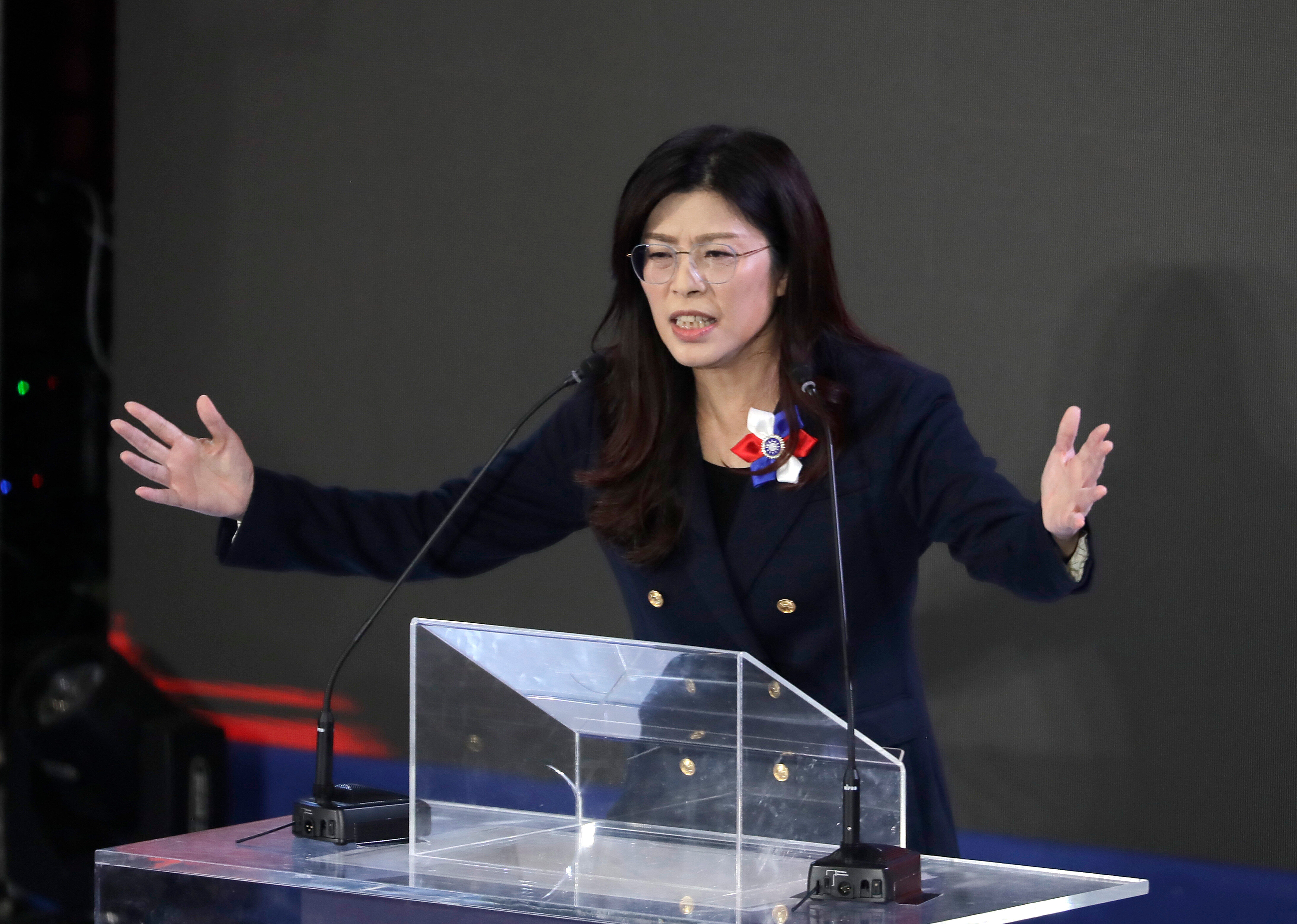 ▲▼ 國民黨主席鄭麗文。（圖／達志影像／美聯社）
