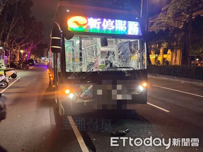 北市公車撞2車4傷　女騎士右小腿恐截肢