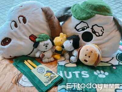 麥味登《PEANUTS》第2波聯名推7款周邊　史努比變身鬆餅堡吊飾