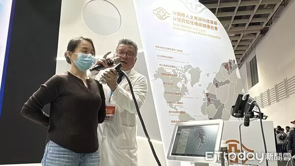 ▲▼長庚醫院發表以人工智慧精準預測體外震波治療肩鈣化性肌腱炎療效研究。（圖／記者洪巧藍攝）