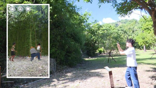 ▲卑南遺址公園時空穿越！XR帶你直擊史前台東生活▼             。（圖／記者鄭遠龍攝）