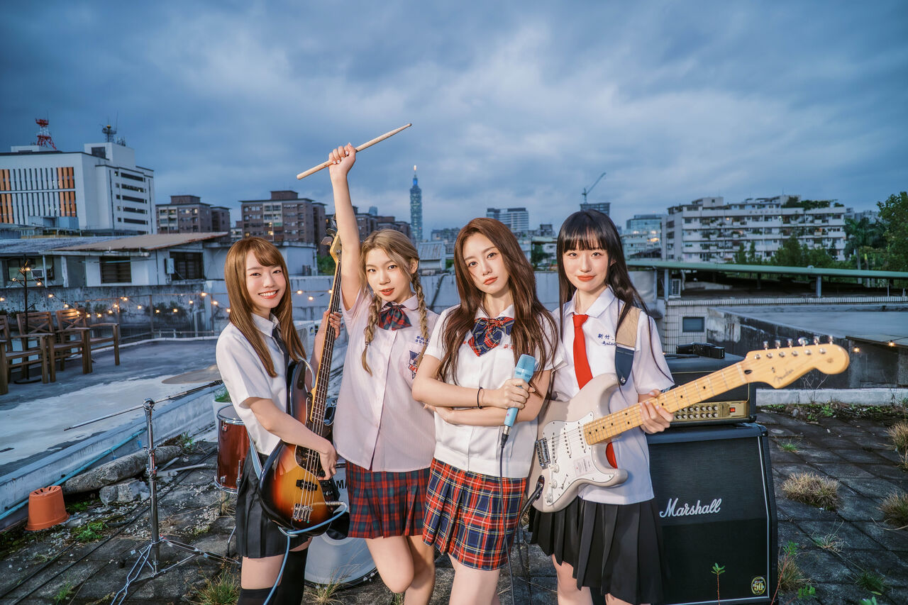 ▲▼女子樂團SmileDash強勢出道 。（圖／富現音樂提供）