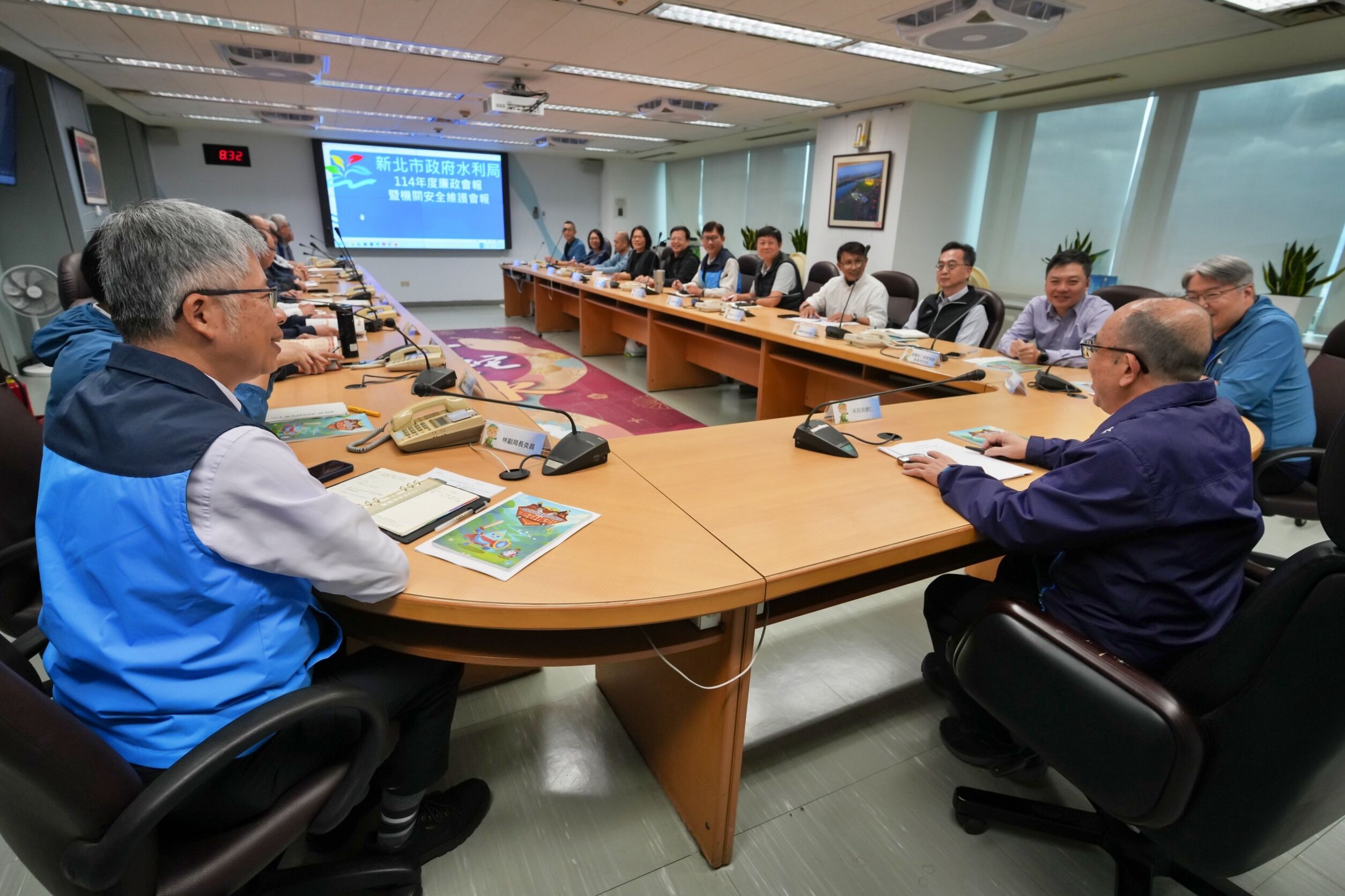 ▲新北水利局防貪指引趣味出擊。（圖／新北市水利局提供）