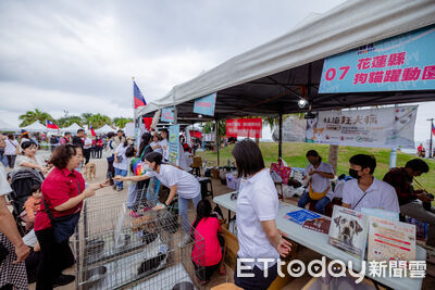 花蓮邀毛孩同行健走摸彩拿大獎 打卡贈限量動物版桌曆
