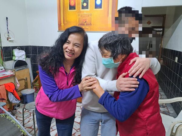 ▲鹹粥嬤的愛孫返家了。（圖／賴清美議員提供）