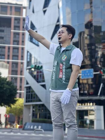 ▲▼海委會主委管碧玲女婿林子揚。（圖／翻攝自Facebook／中山大同 林子揚）