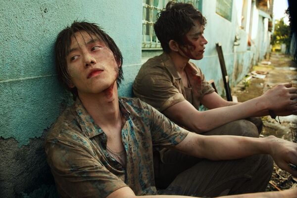 ▲《時候》（A Time）黃旭熙（LUCAS）和林廷憶攜手展現浪漫CP感，也與范少勳演出不打不相識的兄弟。（圖／台北創造提供）