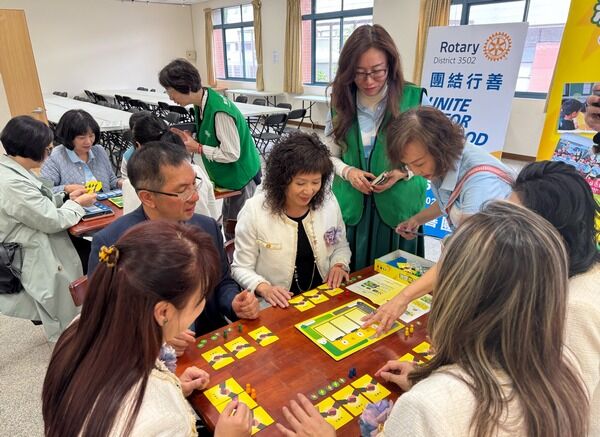 ▲國際扶輪3502地區力行實踐 ESG
