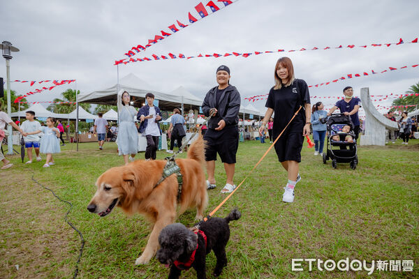 ▲12/7到花蓮太平洋公園参加毛孩同行健走，摸彩好康多。（圖／花蓮縣政府提供資料照片，下同）