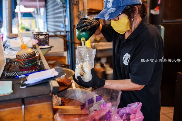 ▲▼宜蘭早餐推薦「玫玫飯糰」。（圖／部落客陳小可提供）