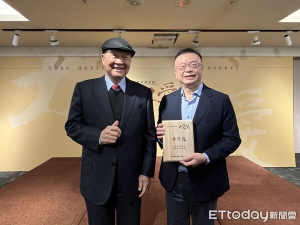 ▲▼戲劇《我們六個》的老三林作逸，今天獲得２０２５寶佳教育大愛獎。（圖／記者許敏溶攝）