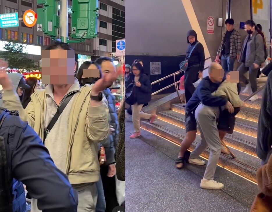 中山變態男「連抓8女屁股」！光頭哥霸氣壓制　眾人合力圍堵畫面曝
