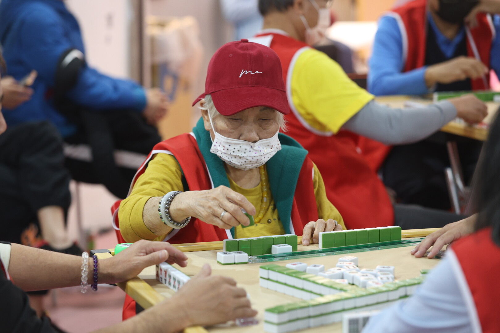 ▲東森樂齡四健會益智競賽。（圖／記者林敬旻攝）