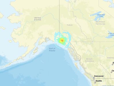 阿拉斯加地區規模7.0強震！　深度僅10公里