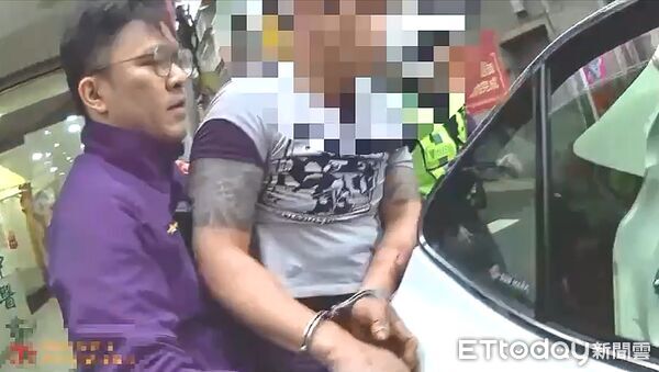 ▲蔡男即將入監服刑，要求前女友代給孝親費遭拒，憤而潑汽油砸店。（圖／記者陸運陞翻攝）