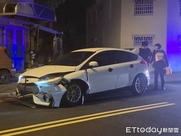 ▲陳男因酒駕被軍方汰除退伍，竟三度酒駕，此次更是發生自撞意外。（圖／記者陳洋翻攝）