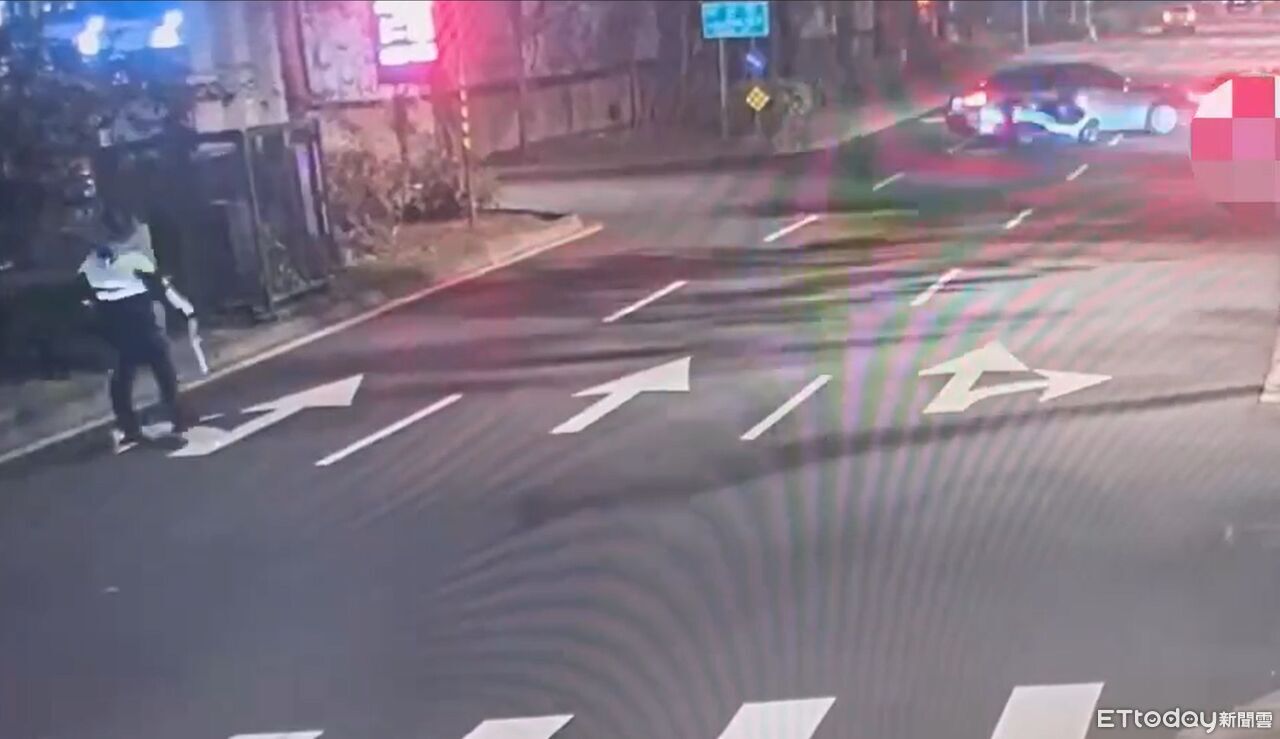 不只宜蘭警重傷!幫蕭美琴車隊報路況 北市交警被撞骨折