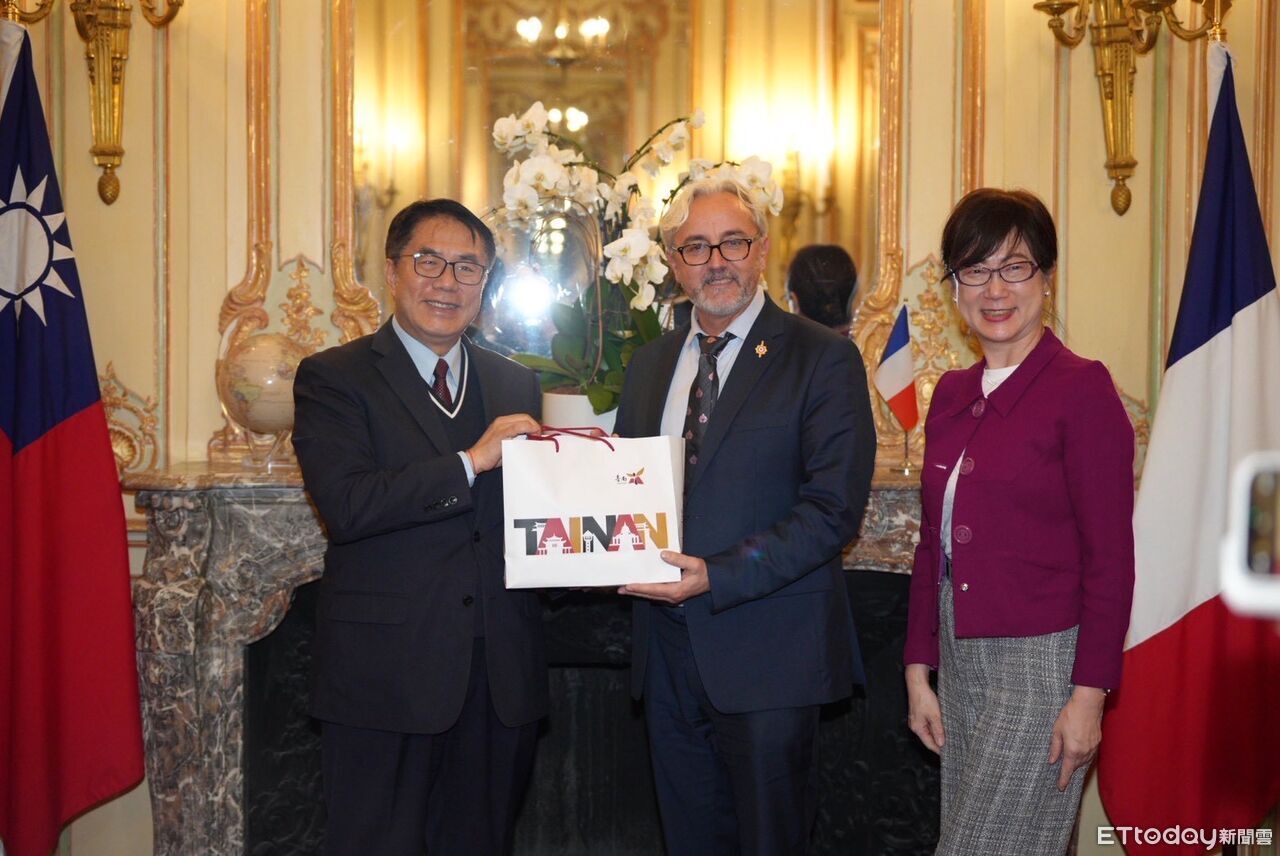 台南拓法成功! 黃偉哲會晤法國國會友台小組副主席深化綠能農業交流