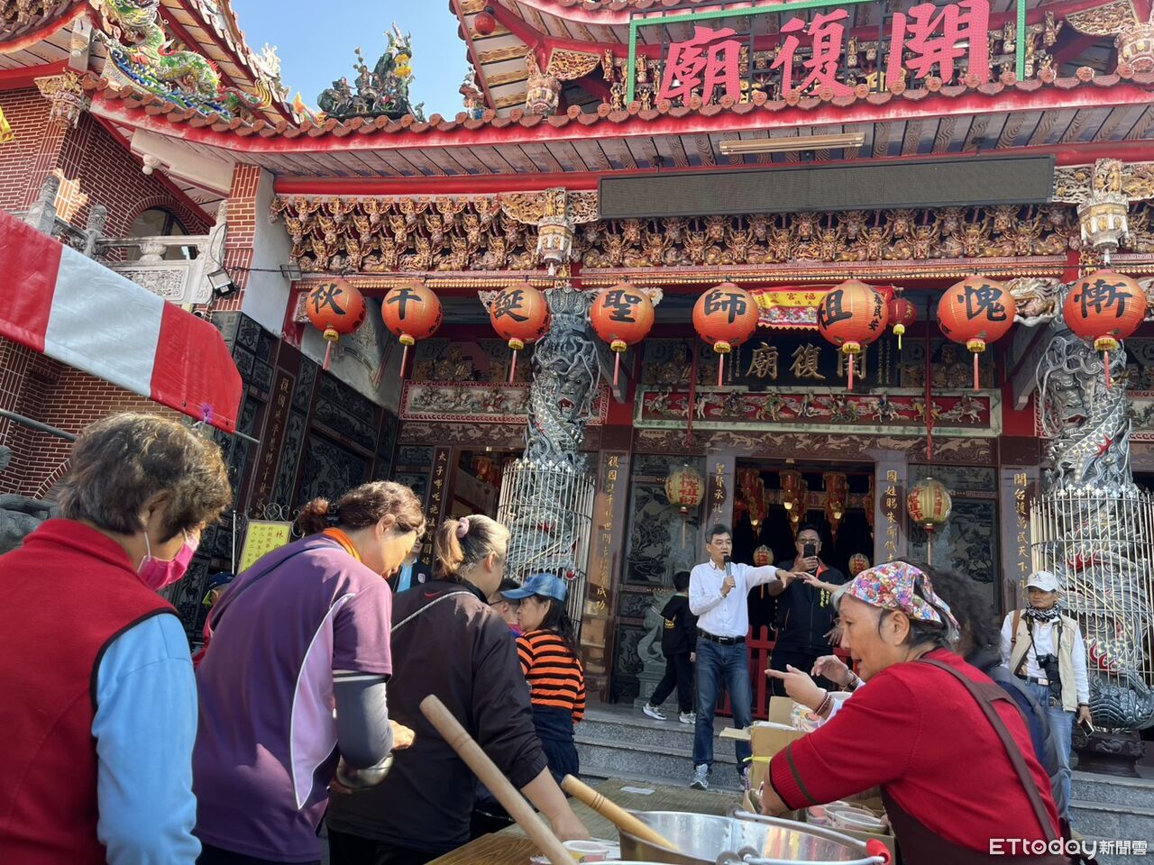 林內龍過脈步道整修完工重啟 開復廟羊肉爐飄香迎山友