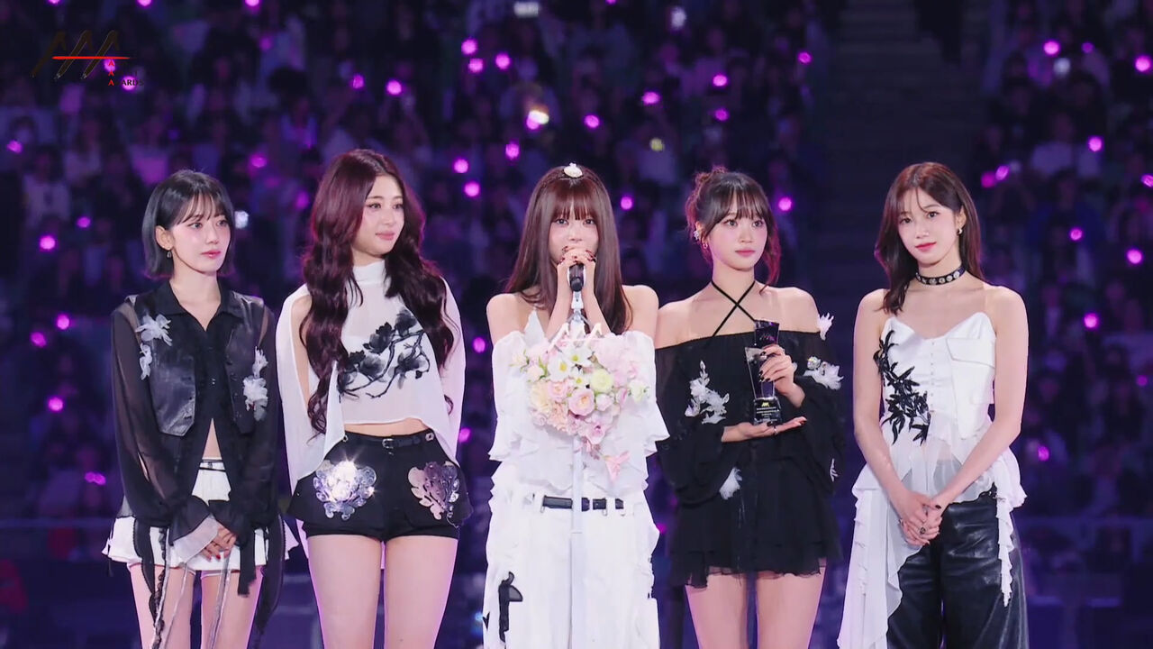 ▲▼LE SSERAFIM。（圖／翻攝自LINE TV）