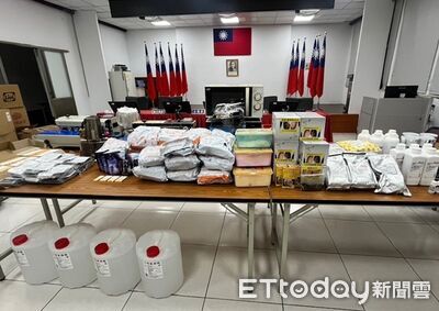 桃警「雷霆除暴」搗破彩虹菸分裝場　查獲各類刑案110件101人