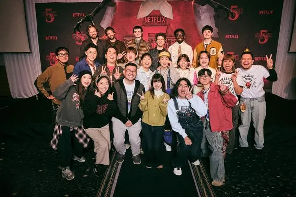 ▲▼《怪奇物語》演員芬恩沃夫哈、 蓋頓馬塔拉佐、諾亞施納普 迦勒麥羅林接受訪問 。（圖／三立提供）