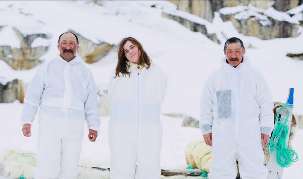 ▲喜劇女王白蘭雪蓋汀飆戲北極獵熊人《格陵蘭雪女》獲譽「從影最佳傑作」。（圖／海鵬影業提供）