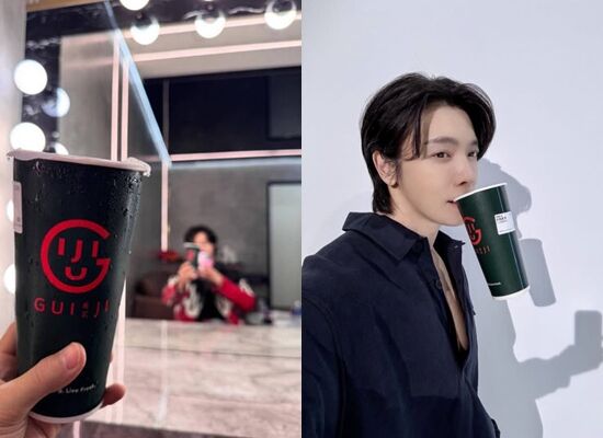 ▲韓星同款手搖飲。（圖／翻攝自IG）