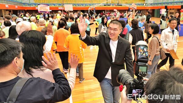 ▲基智憶起奧運會點亮長者活力。（圖／記者郭世賢翻攝）