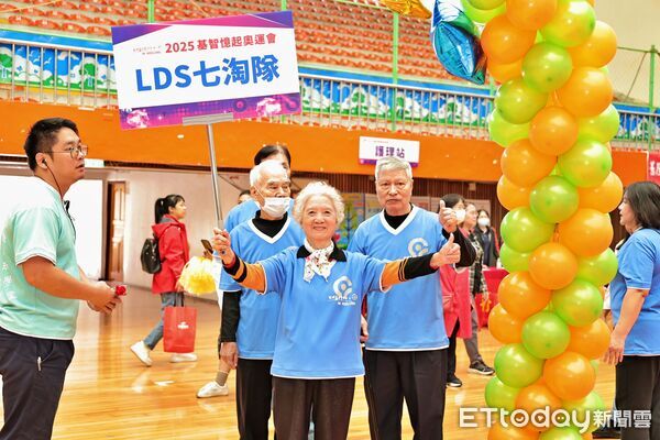 ▲基智憶起奧運會點亮長者活力。（圖／記者郭世賢翻攝）