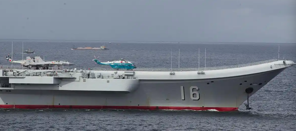 ▲▼   遼寧艦          。（圖／翻攝 央視、百度）