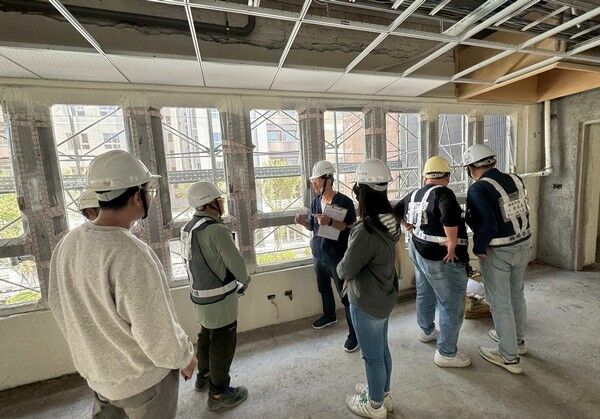 ▲國教署委託雲林科大，督導桃園日光幼兒園施工品質